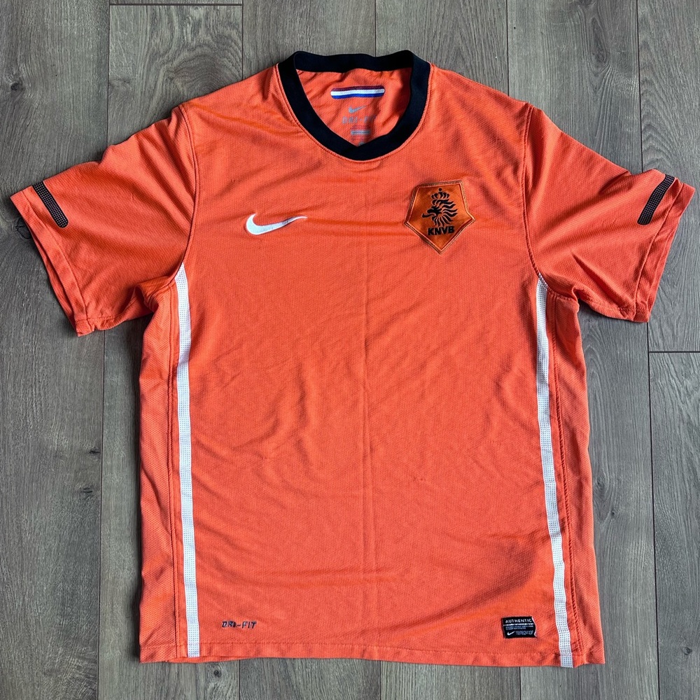 Nike Netherlands 2010 Soccer Jersey Medium